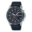 EFR-526L Reloj Edifice Cronógrafo Hombre Correa Cuero Negro