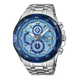 EFR-539DE-2AV Reloj Edifice de hombre pulsera de metal - Acero Inoxidable Plateado