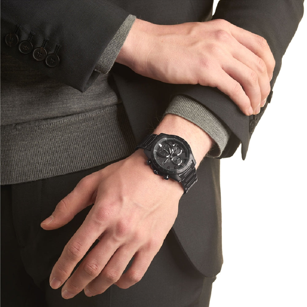 EFR-571MDC-1AV Reloj Edifice para Hombre - Acero Inoxidable Negro