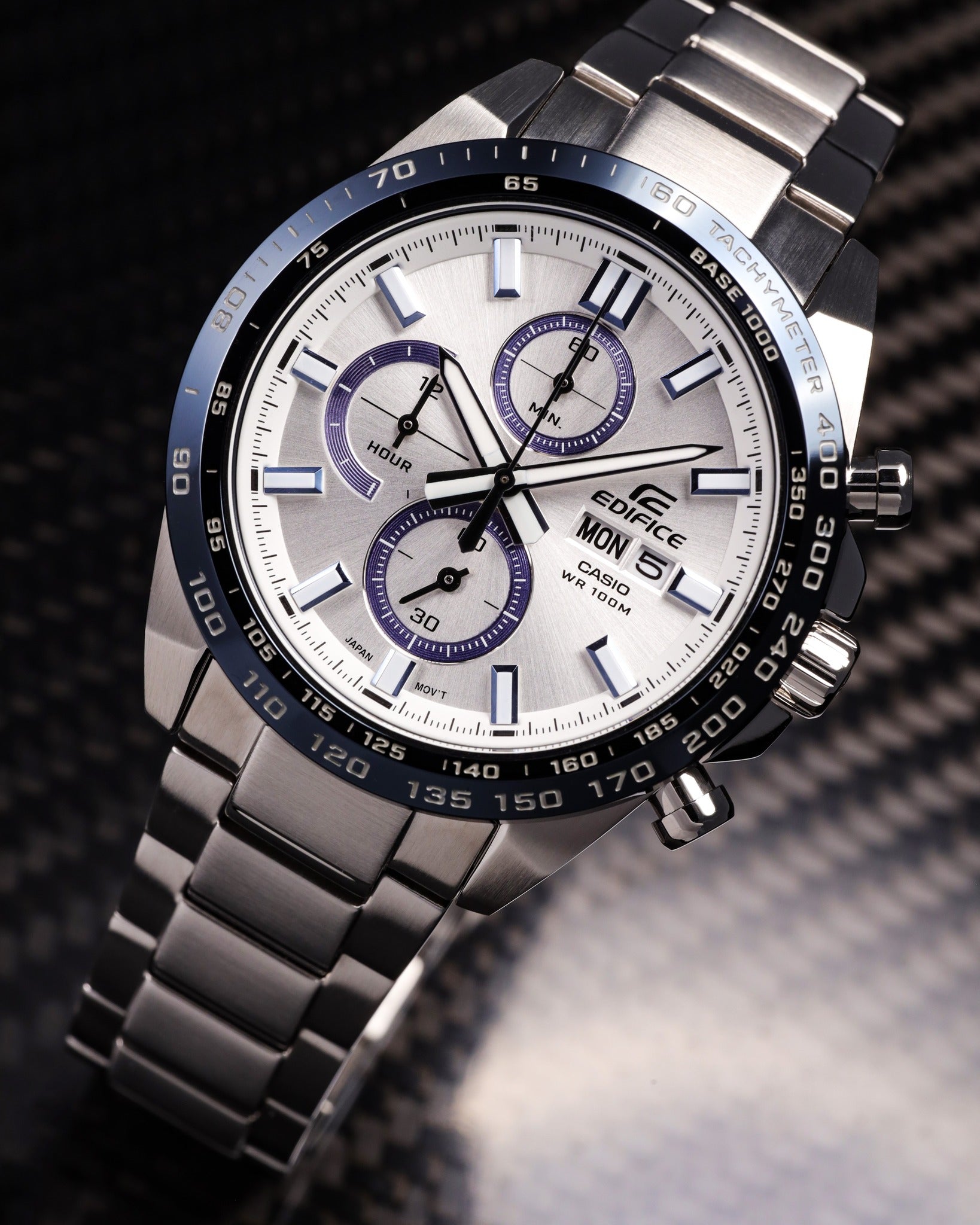 EFR-574DE-7AV Reloj Edifice de hombre correa de metal