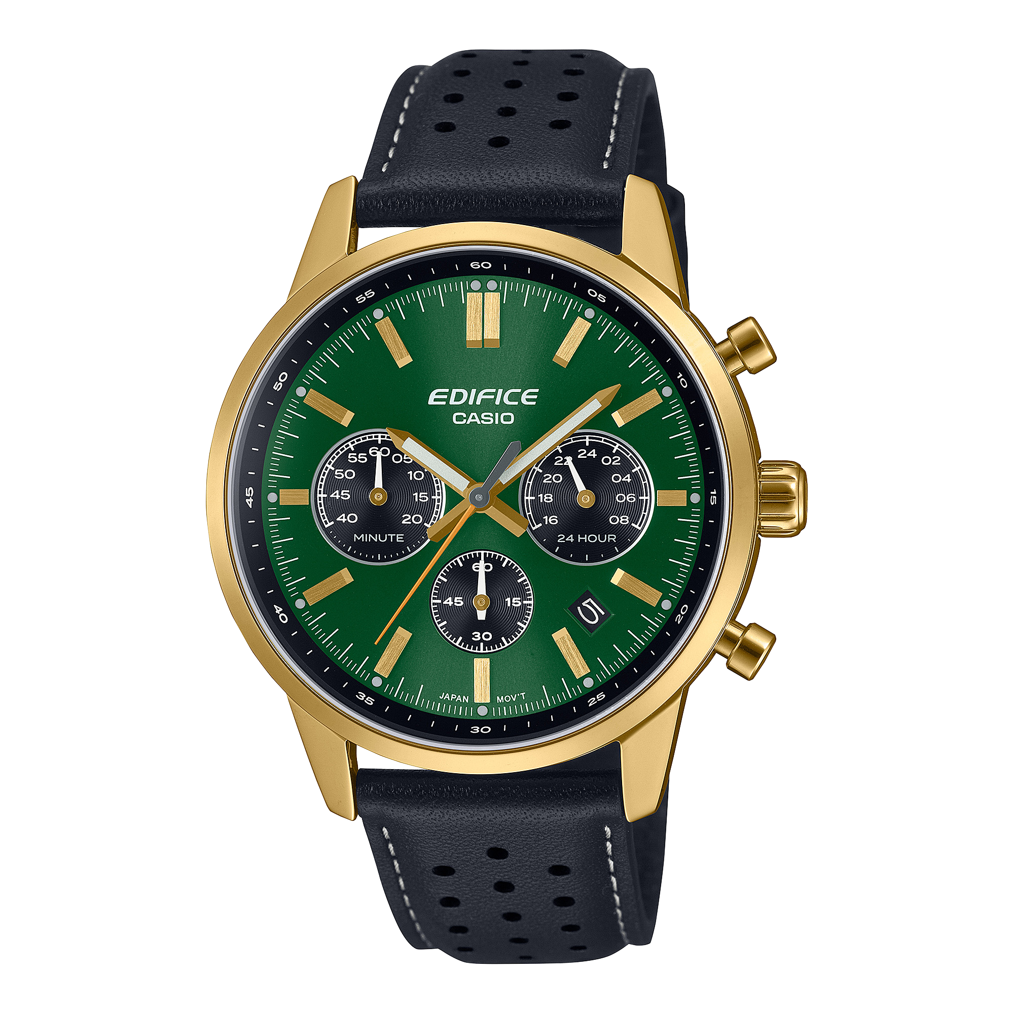EFR-575CL-3A Reloj Edifice de caballero banda de piel
