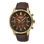 EFR-575CL-5A Reloj Edifice de hombre correa de cuero