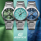 EFR-S108D-3AV Edifice Reloj para Hombre cristal zafiro