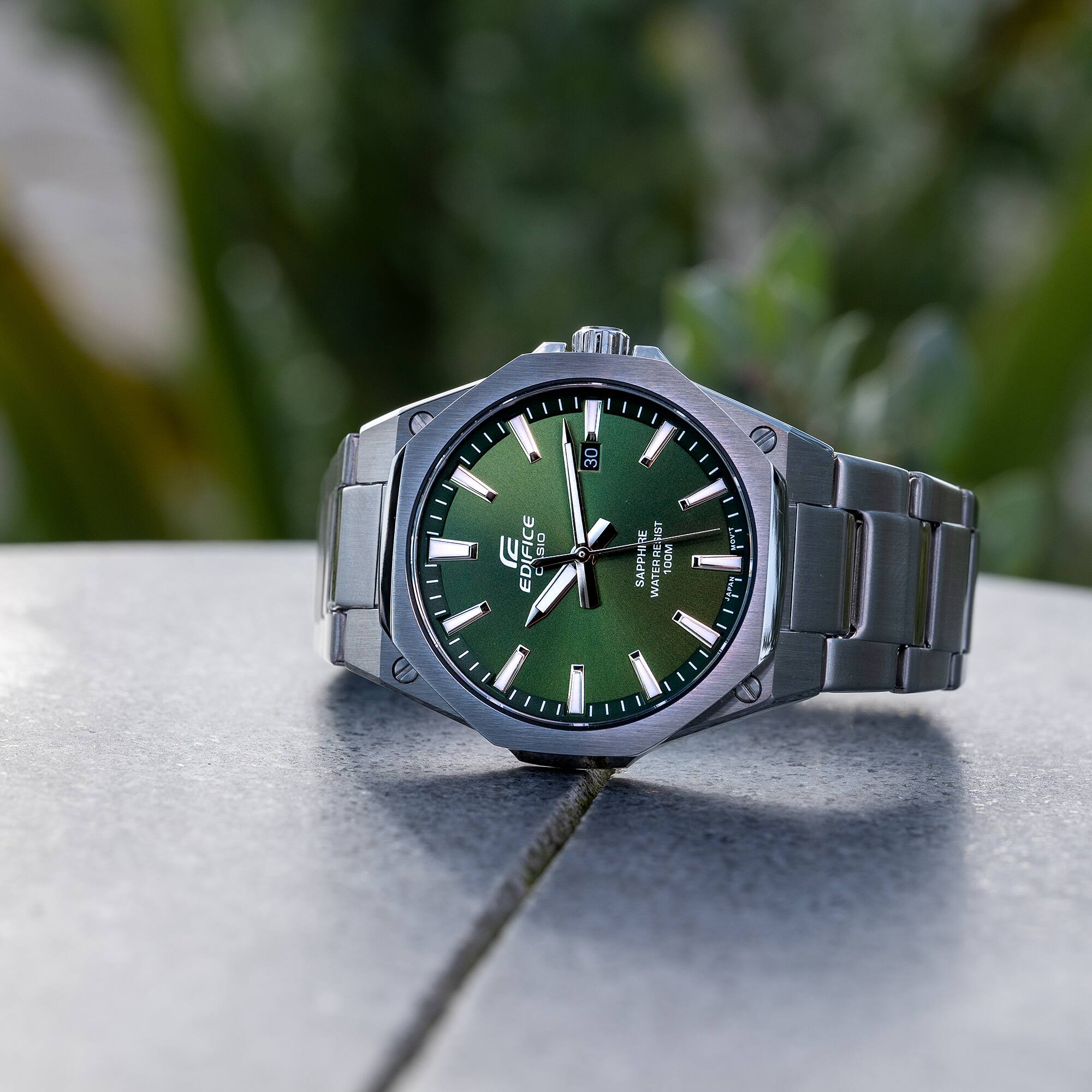 EFR-S108D-3AV Edifice Reloj para Hombre cristal zafiro