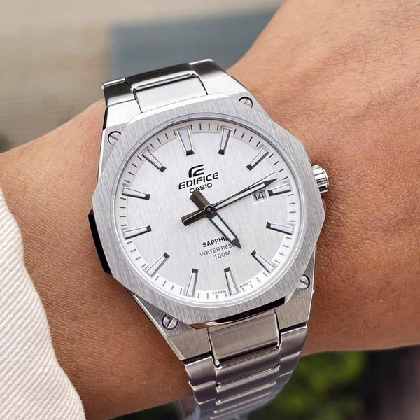 EFR-S108D-7AV Edifice Reloj para Hombre cristal zafiro