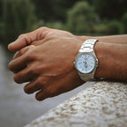 S108DE Reloj Edifice Casio Hombre Acero Esfera Efecto - Detalle de esfera