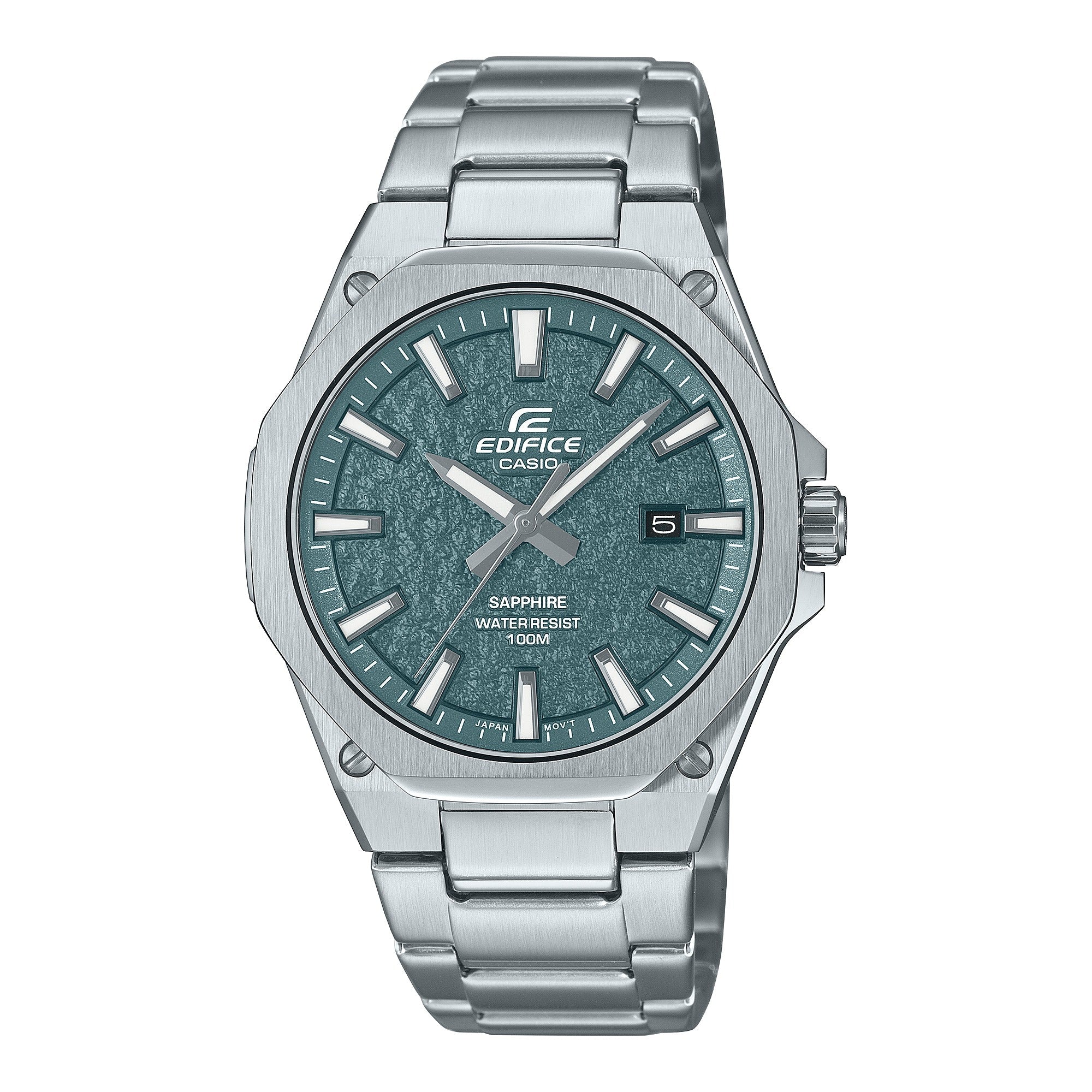 EFR-S108DE-3AV Reloj Edifice de hombre pulsera de metal cristal zafiro