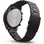 S567DC Reloj Edifice Hombre Correa de Acero Negro - Detalle de esfera