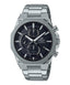 EFS-S570D Reloj Edifice Hombre Correa de Acero Esfera Negra