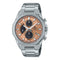 EFS-S570D Reloj Edifice Hombre Correa Acero Esfera Cobre