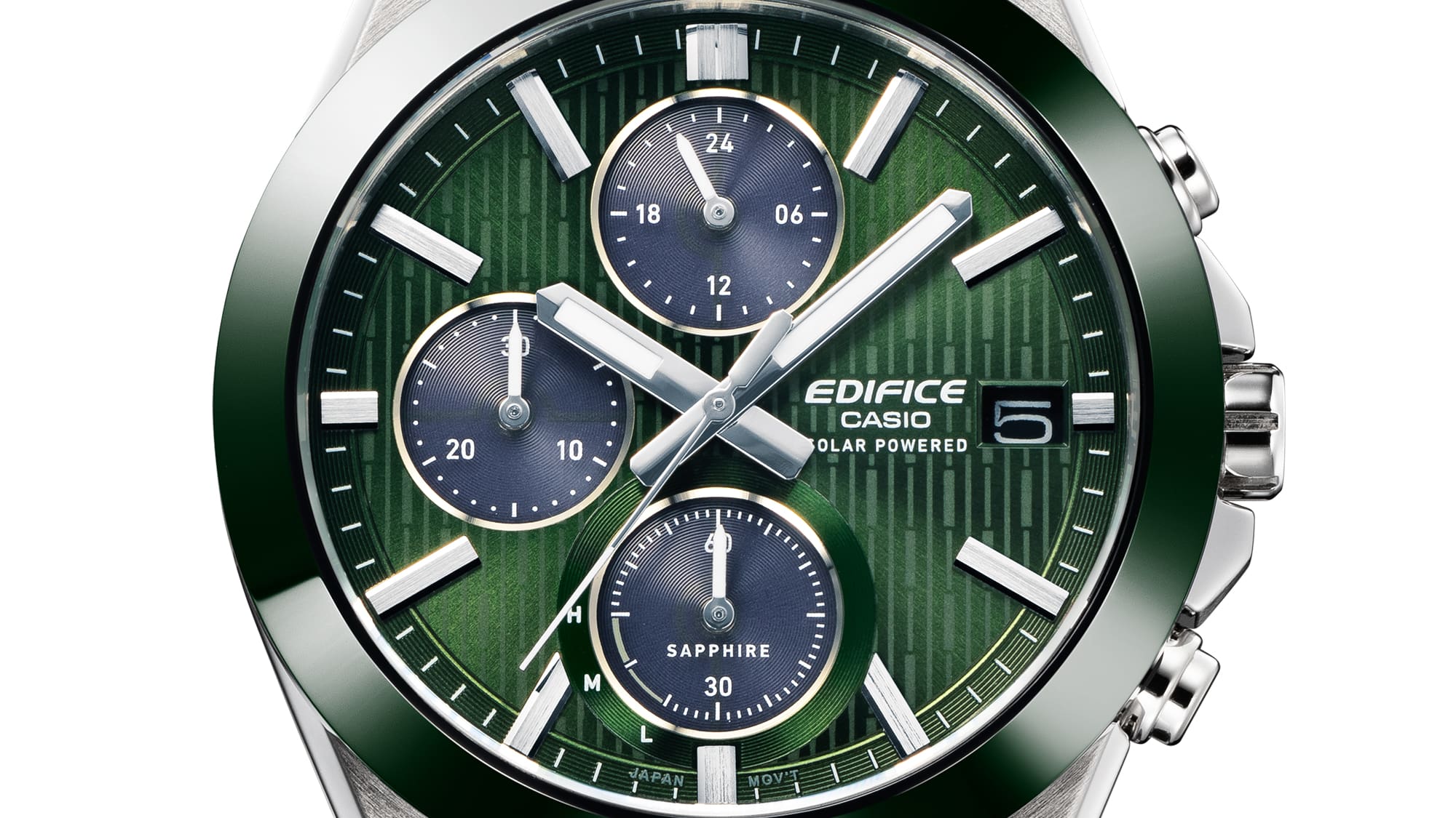 EFS-S650D Reloj Edifice Hombre Acero Verde