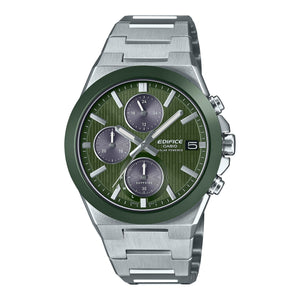 EFS-S650D-3A Reloj Edifice de hombre banda de metal cristal zafiro - Acero Inoxidable Plateado