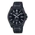 150DC Reloj Edifice Hombre Correa de Acero Negro - Reloj original en Guatemala