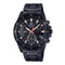 EFV-540DC Reloj Edifice Hombre Acero Negro y Oro Rosa