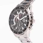 550D Reloj Edifice Hombre Acero Negro - Vista trasera