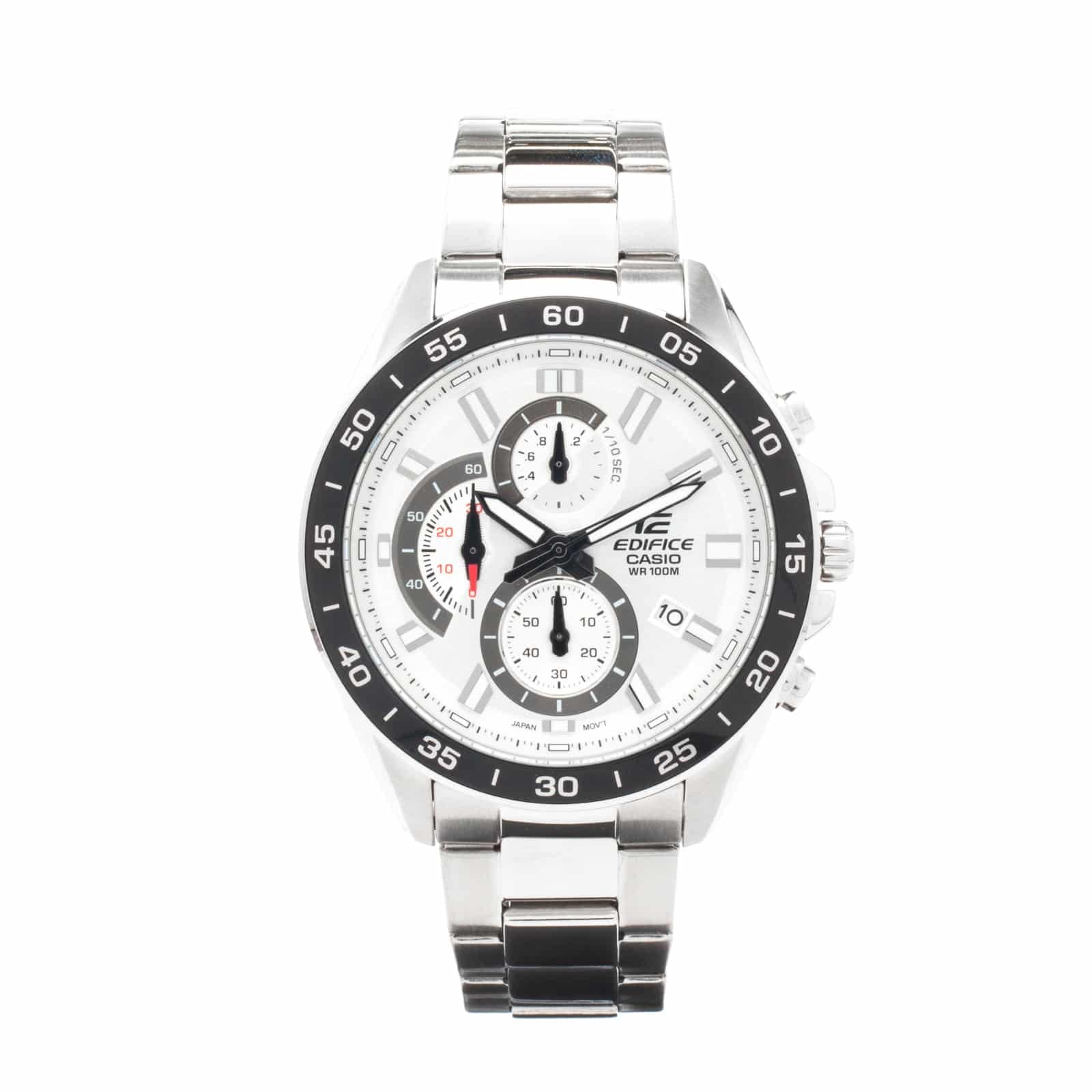 EFV-550D-7AV Reloj Edifice para Hombre - Acero Inoxidable Plateado