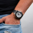 570D Reloj Casio Edifice Hombre Acero Plateado - Vista trasera