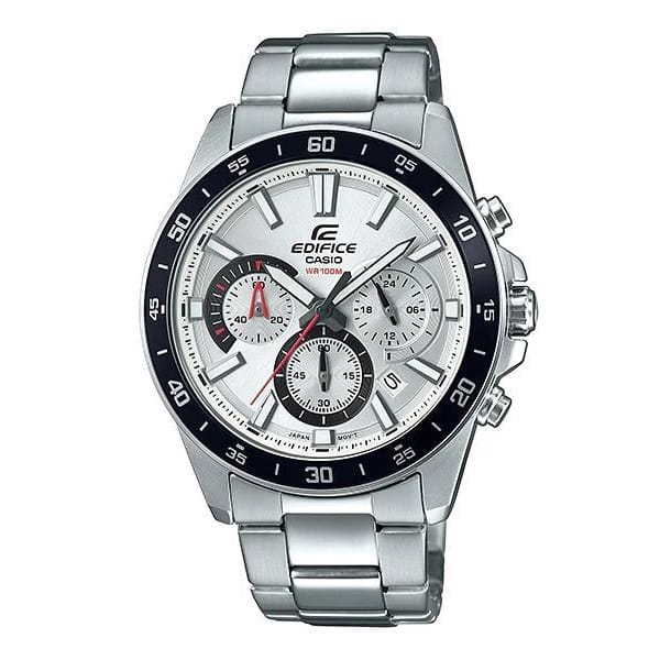 570D Reloj Casio Edifice Hombre Acero Plateado - Reloj original en Guatemala