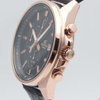 EFV-610ECL-1A Reloj Edifice de hombre pulsera de cuero 49 mm - Cuero Negro