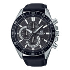 620L Reloj Casio Edifice Hombre Correa de Cuero Negro - Reloj original en Guatemala