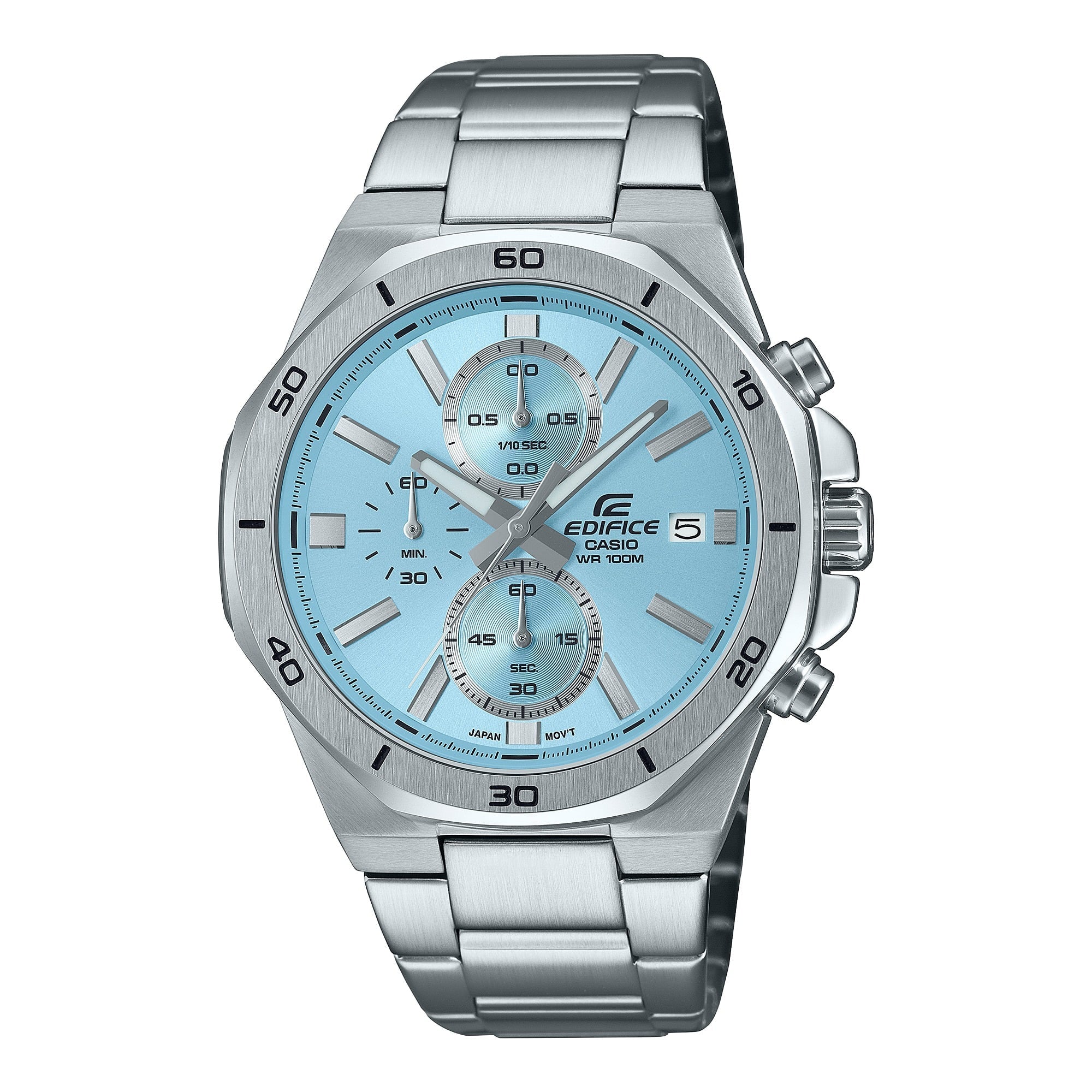 EFV-640D-2BV Edifice Cronógrafo reloj para caballero pulsera de metal