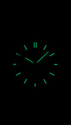 650L Reloj Edifice Hombre Correa Piel Negro - Vista trasera