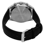 650L Reloj Edifice Hombre Correa Piel Negro - Vista lateral