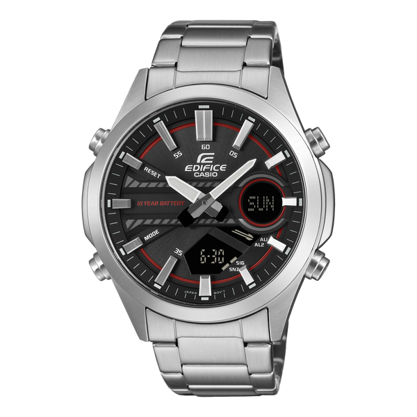 EFV-C120D-1A4 Reloj Edifice de hombre pulsera de metal 10 años de batería