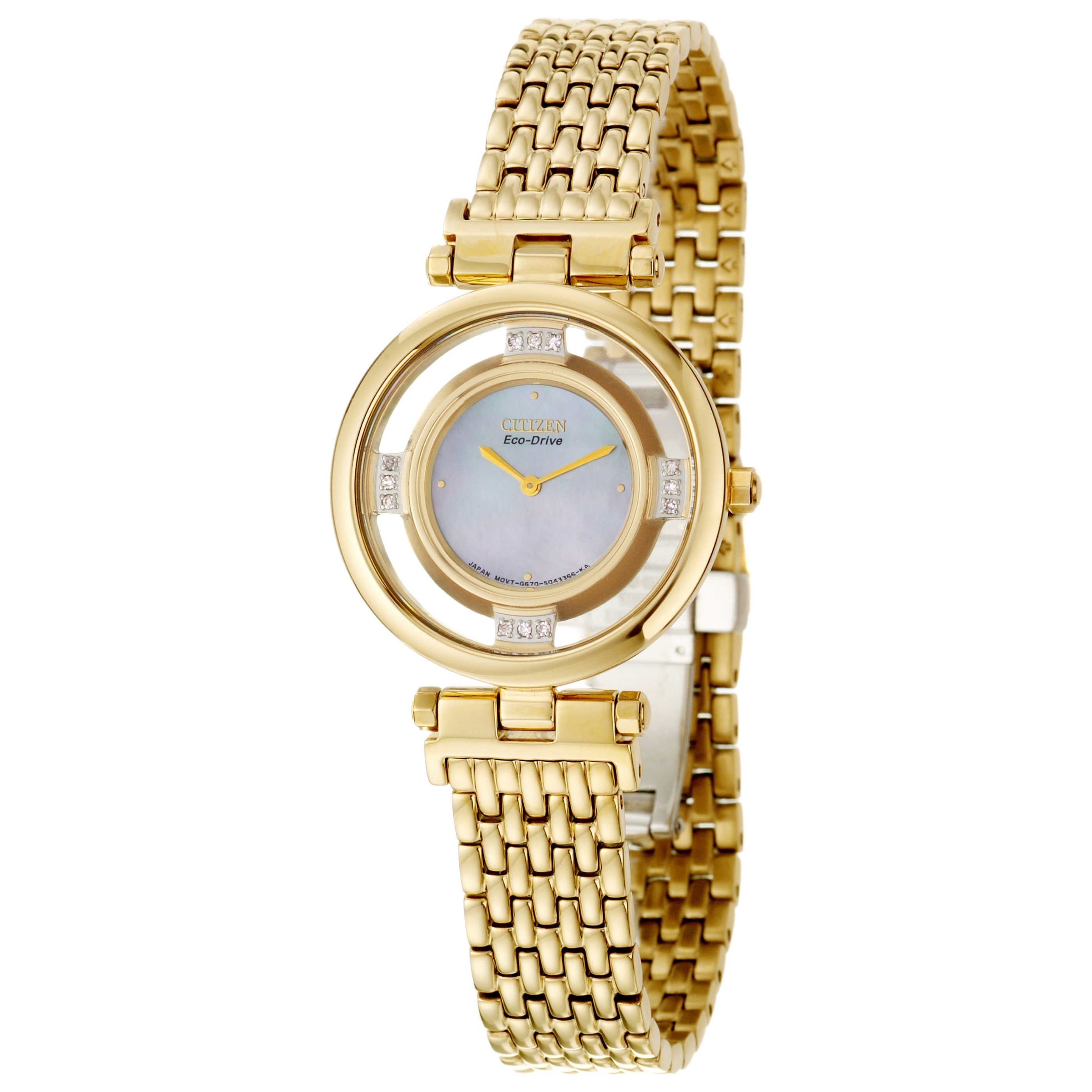 EG3102-54D Reloj Citizen Sltiletto de mujer correa de metal