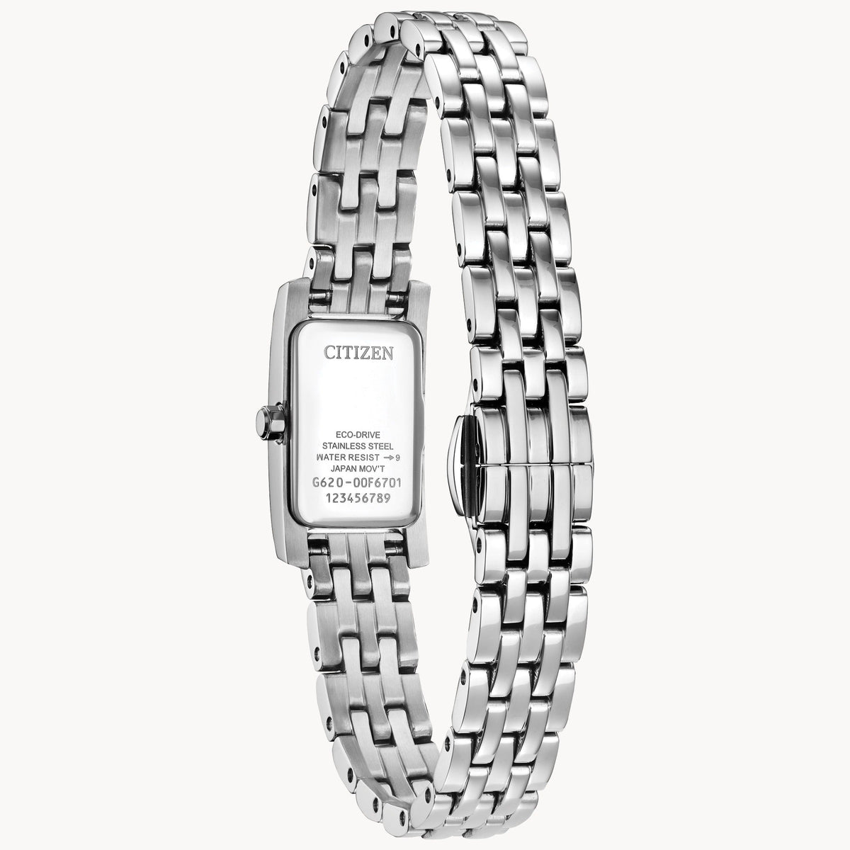 EG7110-54Y Reloj Citizen Eco-Drive Petite Palidoro de dama correa de metal - Acero Inoxidable Plateado