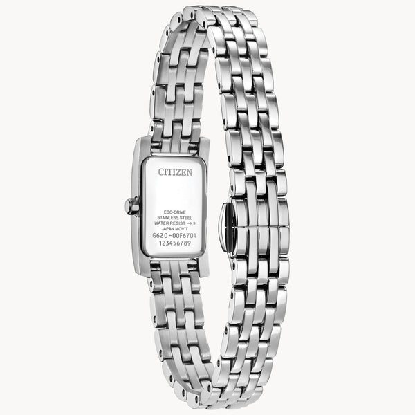 EG7110-54Y Reloj Citizen Eco-Drive Petite Palidoro de dama correa de metal - Acero Inoxidable Plateado
