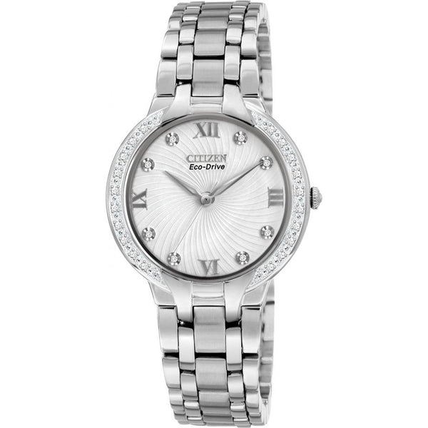EM0120-58A Reloj Citizen Bella Eco-Drive de mujer correa de metal