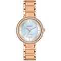 Reloj Citizen Silhouette Crystal Mujer Acero Oro - Reloj original en Guatemala