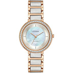 EM0483-89D Reloj Citizen  Eco-Drive Cristal de señorita pulsera de metal