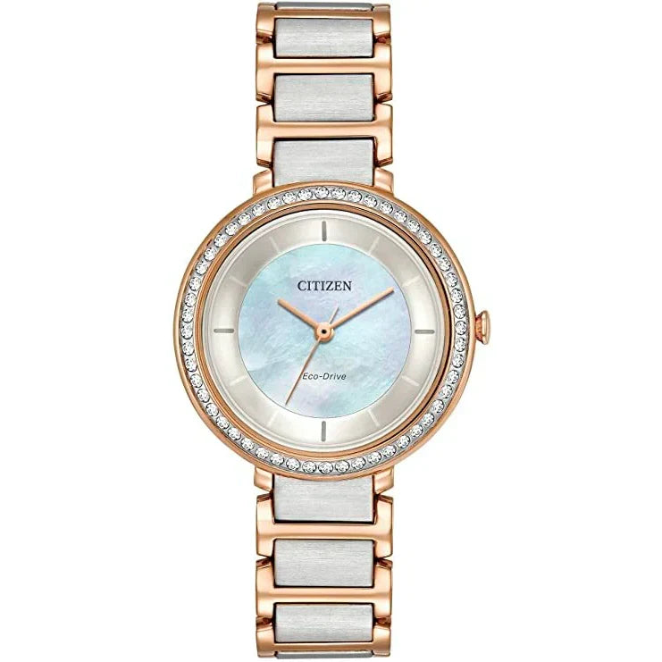 EM0483-89D Reloj Citizen  Eco-Drive Cristal de señorita pulsera de metal