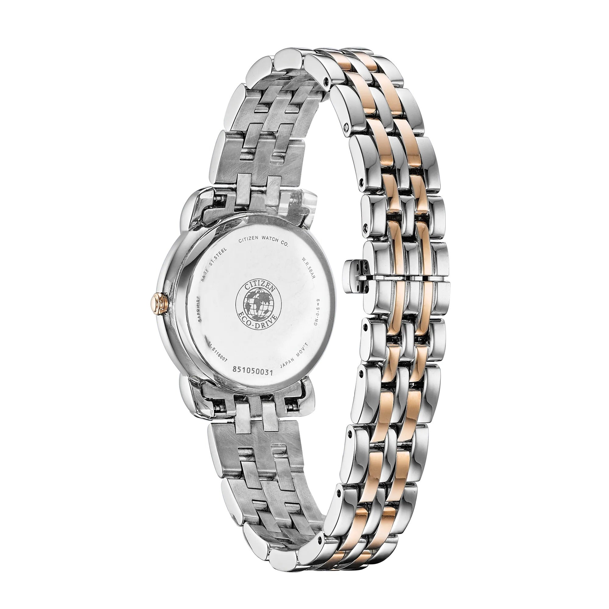EM0716-58A Reloj Citizen Jolie de señorita correa de metal Eco-Drive