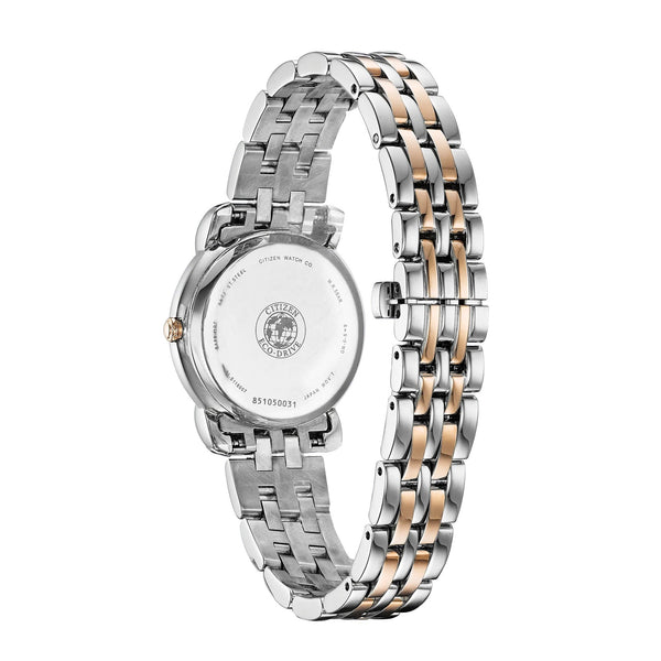 58A Reloj Citizen Jolie de señorita correa de metal Eco-Drive - Vista lateral