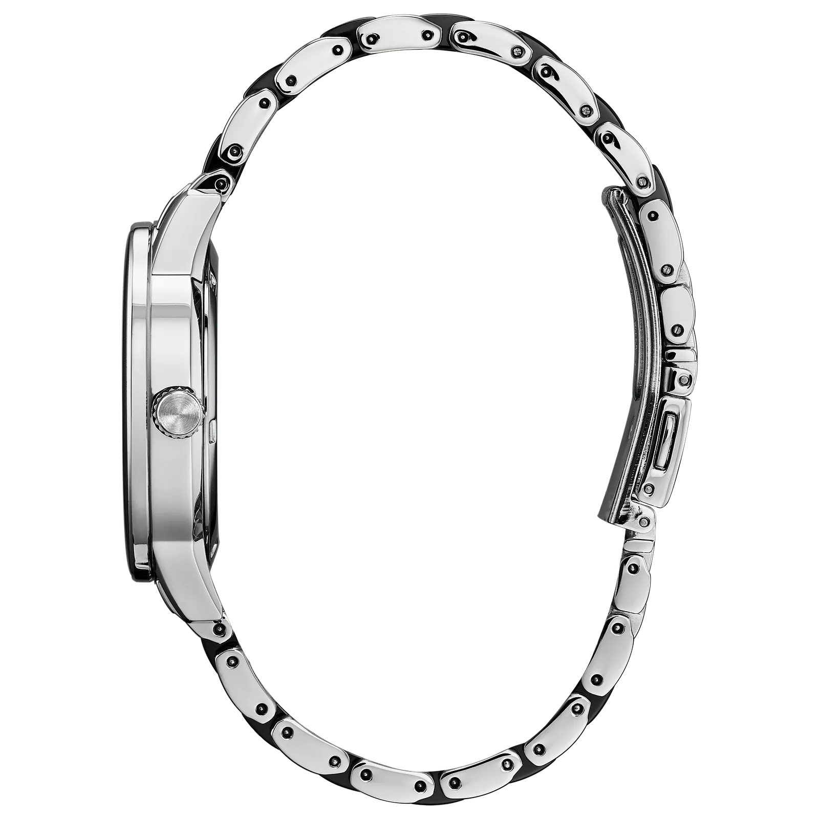 Reloj 51E Citizen Chandler Eco-drive de dama pulsera de metal - Detalle de esfera