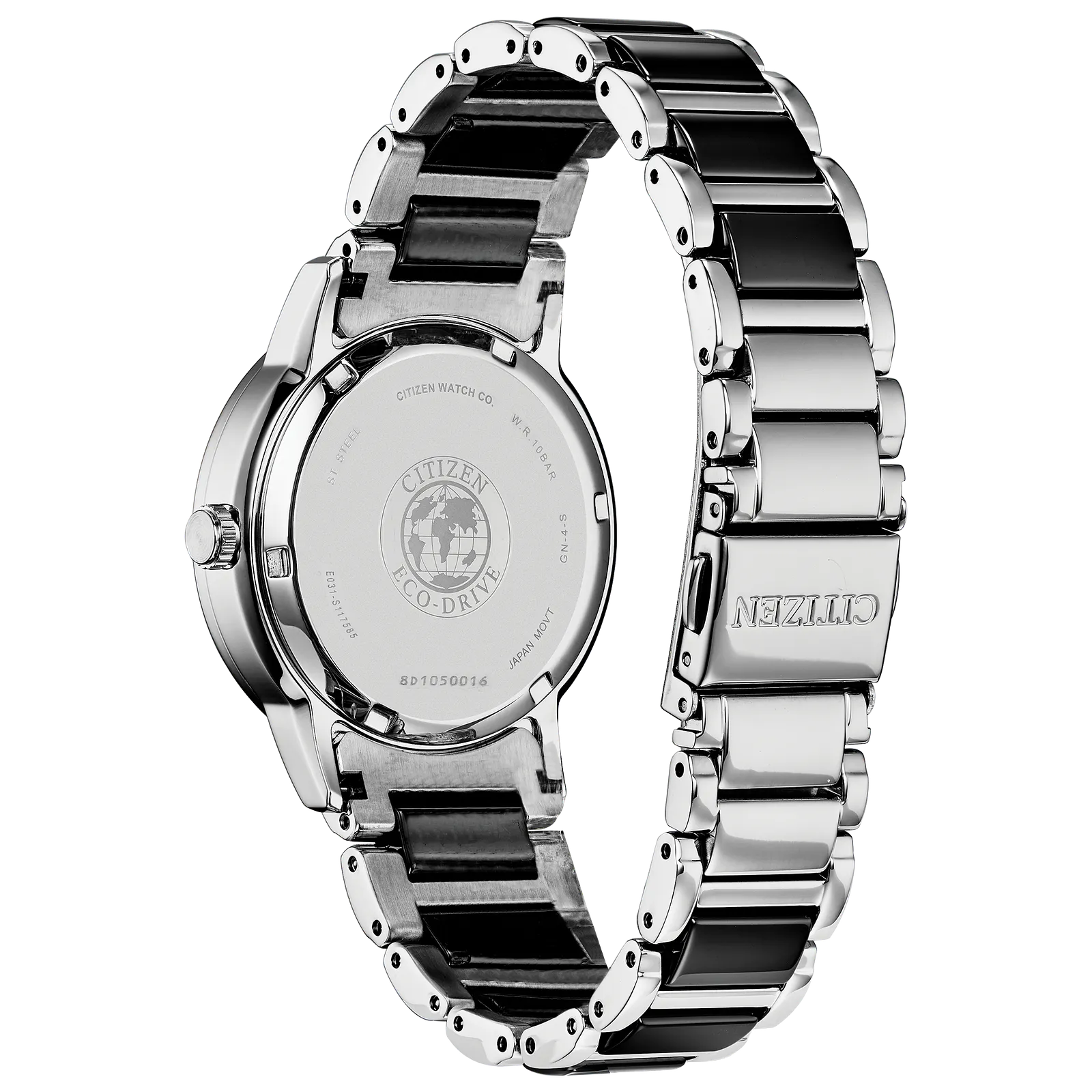 Reloj 51E Citizen Chandler Eco-drive de dama pulsera de metal - Vista lateral