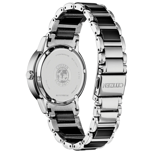 Reloj 51E Citizen Chandler Eco-drive de dama pulsera de metal - Vista lateral