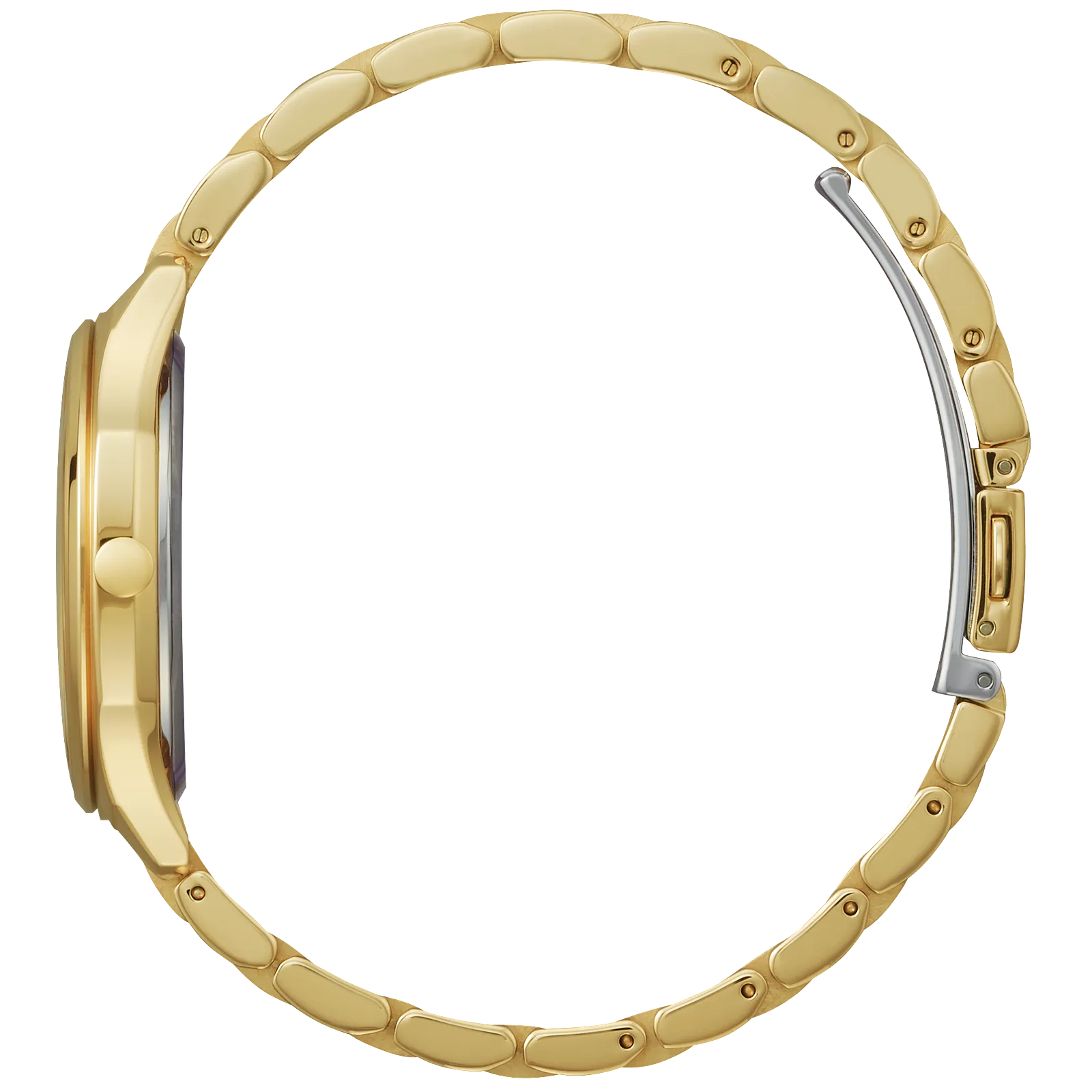 54P Reloj Citizen Weekender de dama banda de metal Eco-drive - Detalle de esfera