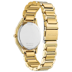 54P Reloj Citizen Weekender de dama banda de metal Eco-drive - Vista lateral