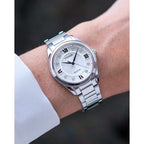 58A Reloj Citizen Eco-Drive Hombre Acero Esfera Negra - Vista lateral