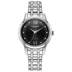 EM0891-58E Reloj Citizen Eco-Drive de dama correa de metal - Acero Inoxidable Plateado