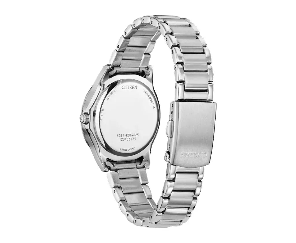 54L Reloj Citizen Classic Eco-drive de mujer banda de metal 35 mm - Vista lateral