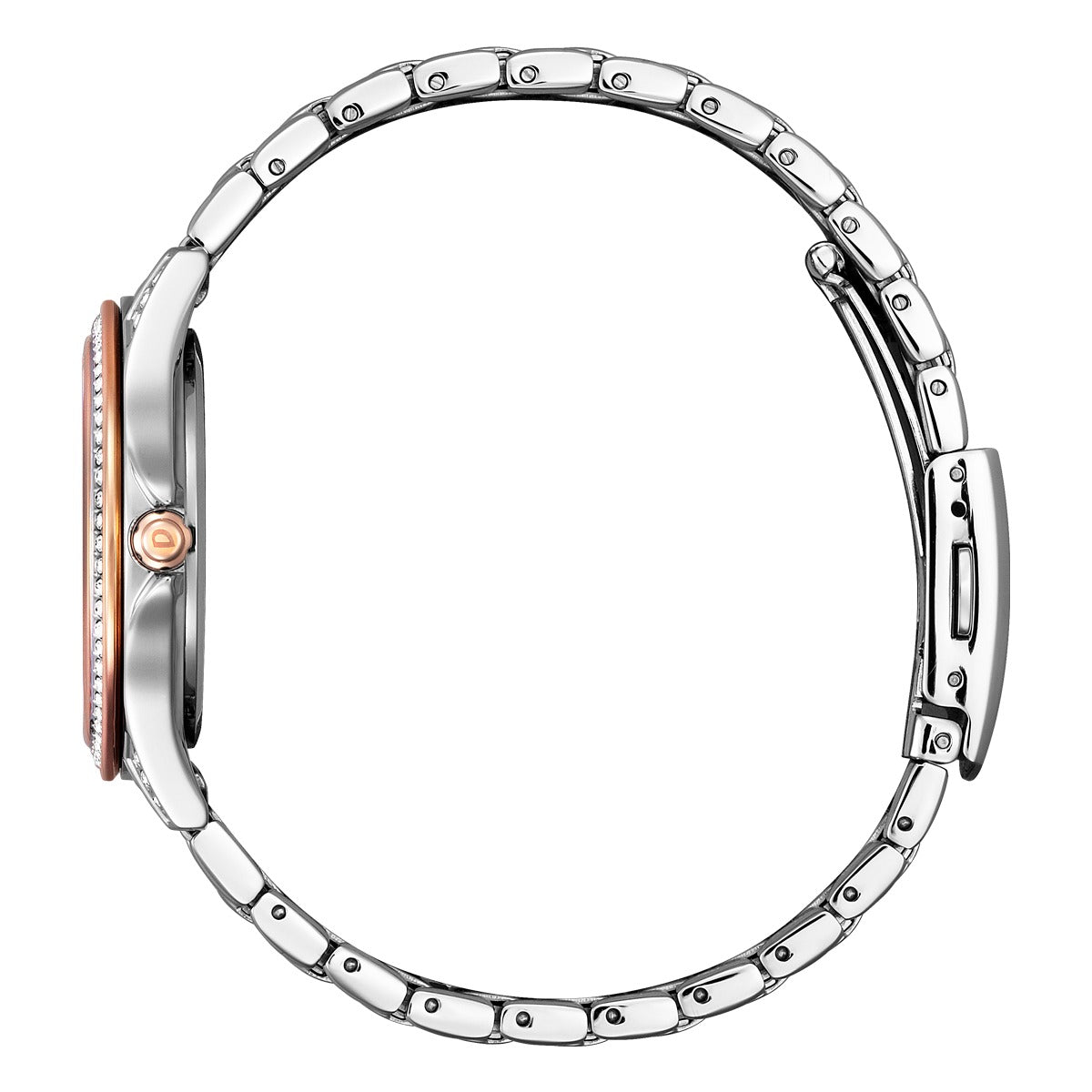 58E Reloj Citizen Eco-Drive Mujer Acero Bicolor - Detalle de esfera
