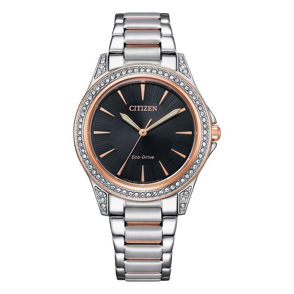58E Reloj Citizen Eco-Drive Mujer Acero Bicolor - Reloj original en Guatemala