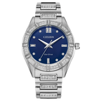 57L Reloj Citizen Silhouette Crystal Eco-drive de dama pulsera de metal 34 mm - Reloj original en Guatemala
