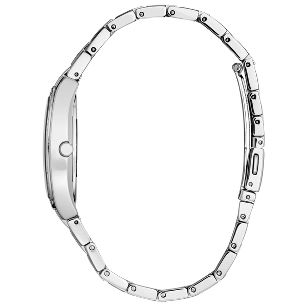 55A Reloj Citizen Corso Eco-Drive Mujer Acero Plateado - Vista lateral