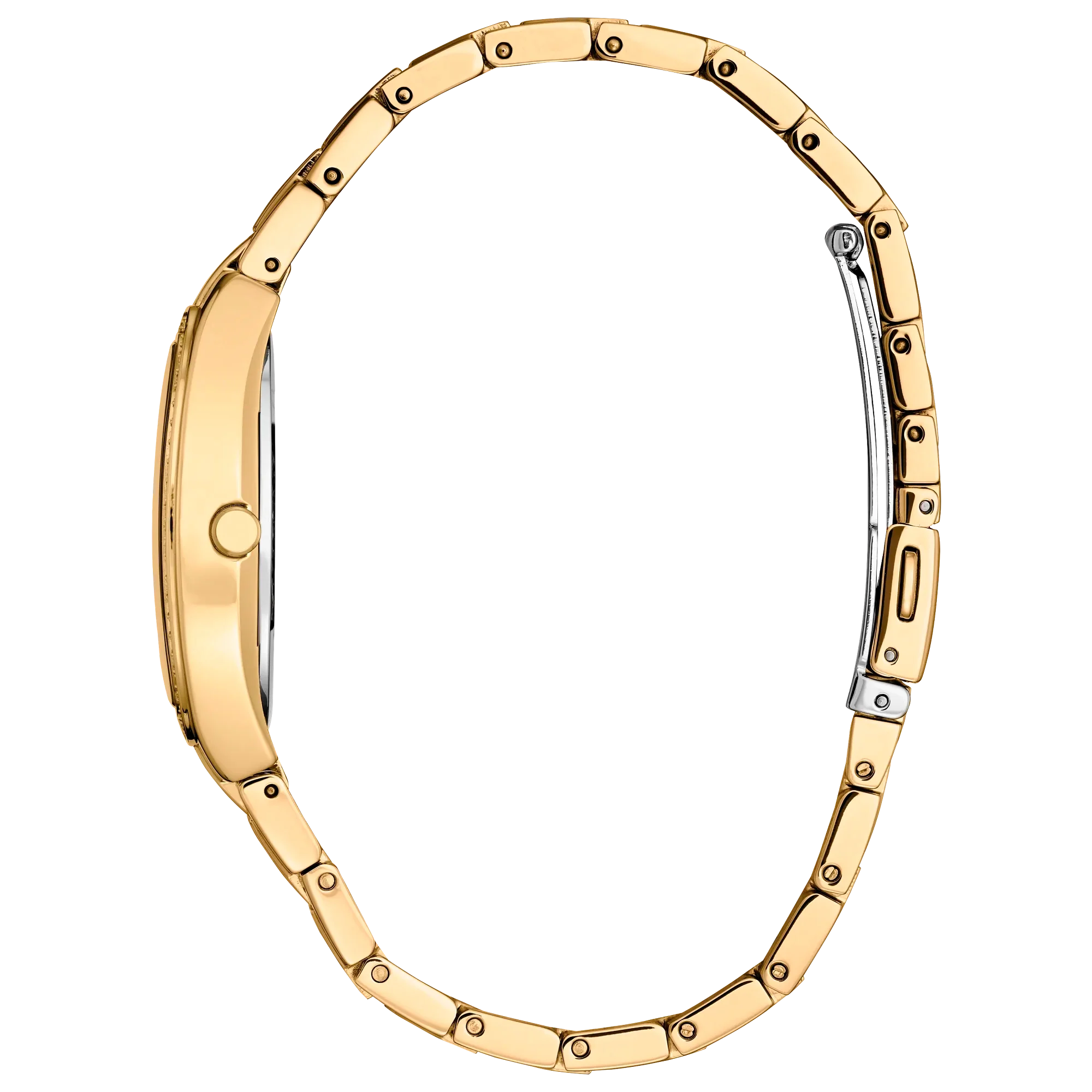 50A Reloj Citizen Crystal de dama pulsera de metal Eco-Drive - Vista lateral